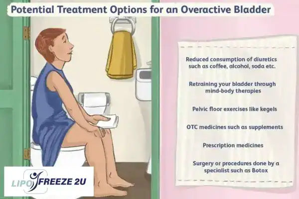 image of woman on toilet because of an overactive bladder Altrincham