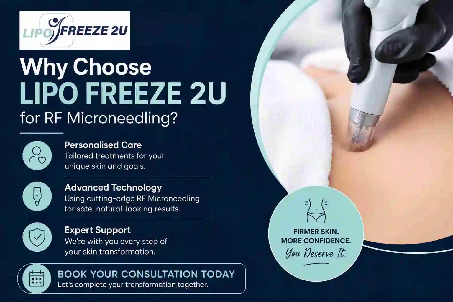Why Choose LIPO FREEZE 2U for RF Microneedling Altrincham?